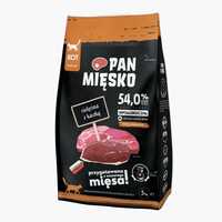 Pan Mięsko karma sucha dla dorosłego kota Cielęcina z kaczką M 5kg