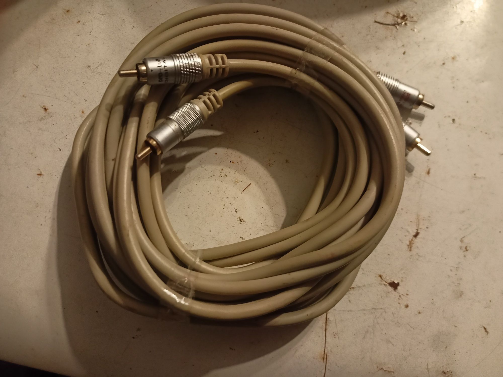 Kabel  2x RCA cinch Pro-link 5 metrowy