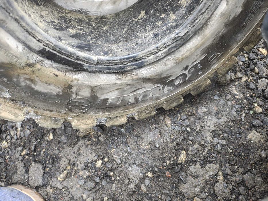 Opony przemysłowe pełne 225/75-10/6.50 i 23x9-10 Barum wózek widłowy