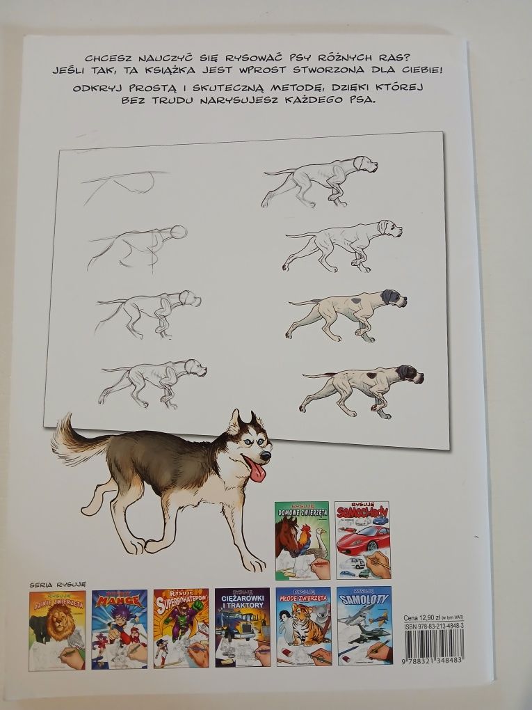 Rysuję psy ksiażka