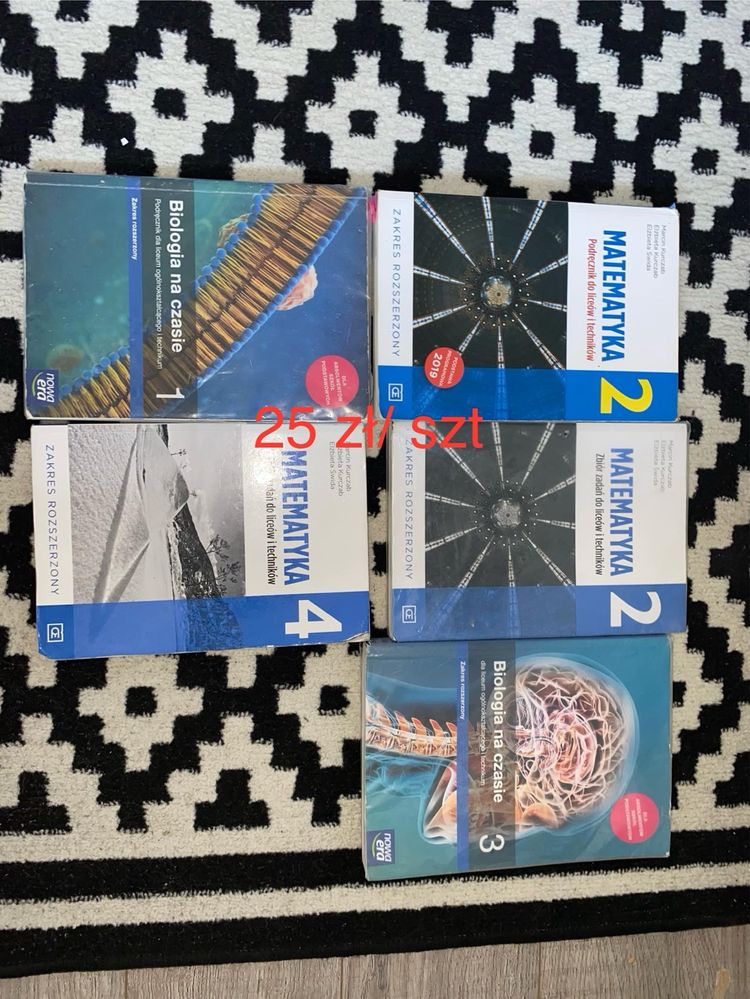 książki i vademecum do matury i liceum