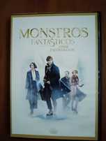 filme dvd original - monstros fantásticos e onde encontra- los