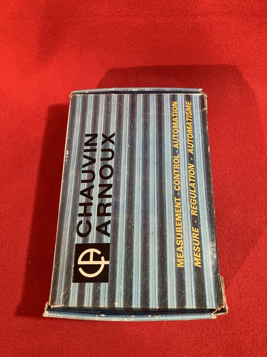 Pinça amperimetrica, Chauvin Arnoux