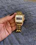 Relógio tous dourado digital