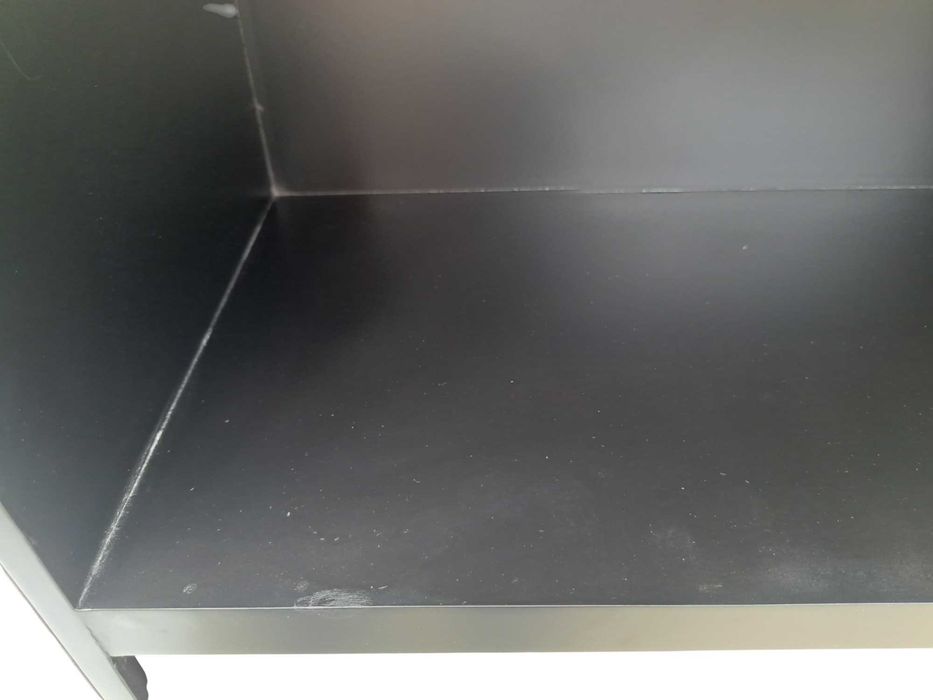 Kominek elektryczny z funkcją grzania, 110x73cm, biało-czarny Voltomat