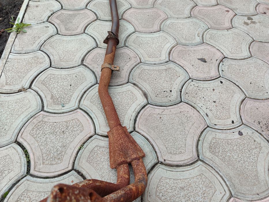 Глушитель выхлопная резонатор штаны ваз 2101-2104-2102