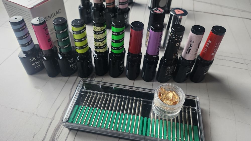 Zestaw lakierów topów i baz