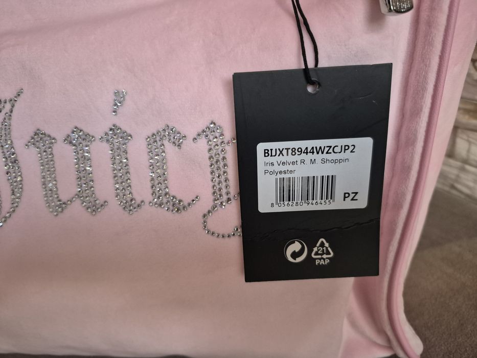 Torebka Damska Juicy Couture Welurowa