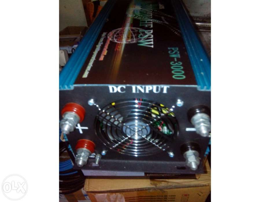 Inversor 3000w a 9000w de pico onda pura