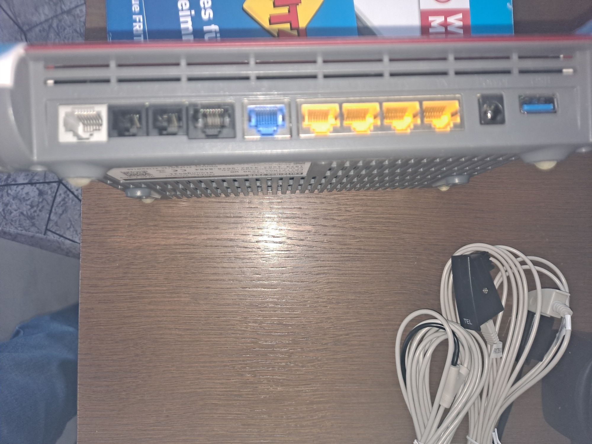 Fritzbox 7590 wifi 5 2.4 i 5 ghx  powystawowy polskie menu