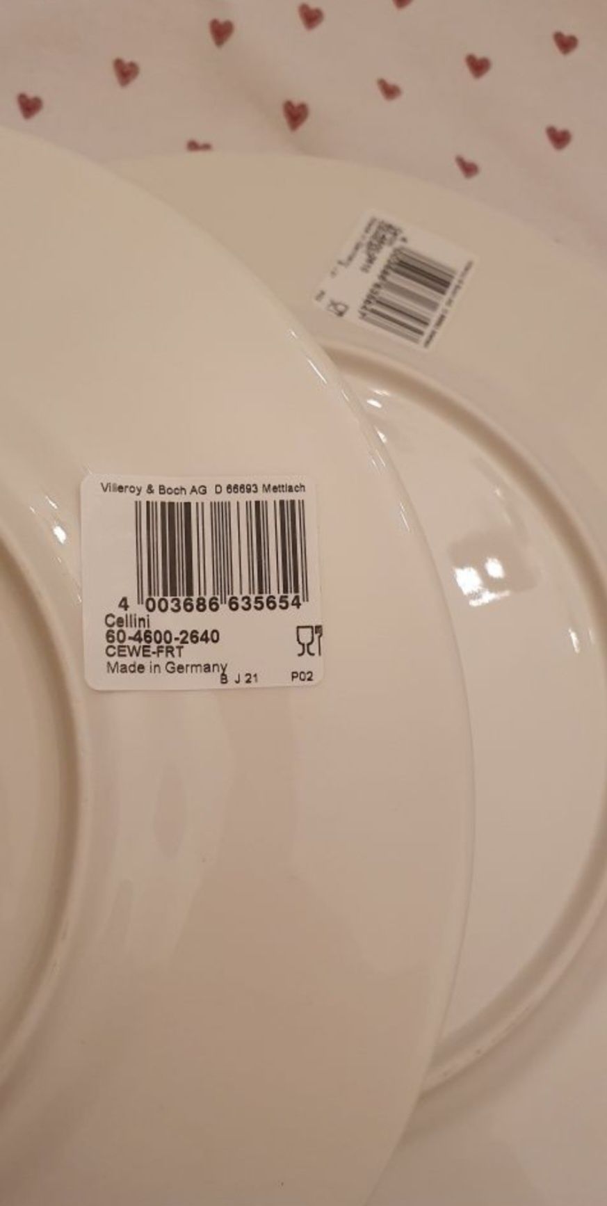 Zastawa stołowa Villeroy&Boch Cellini 12 osób porcelana talerze