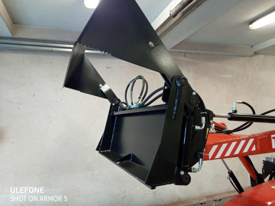 łyżka hydrauliczna otwierana 4w1 ładowacz mini traktor kubota iseki ya