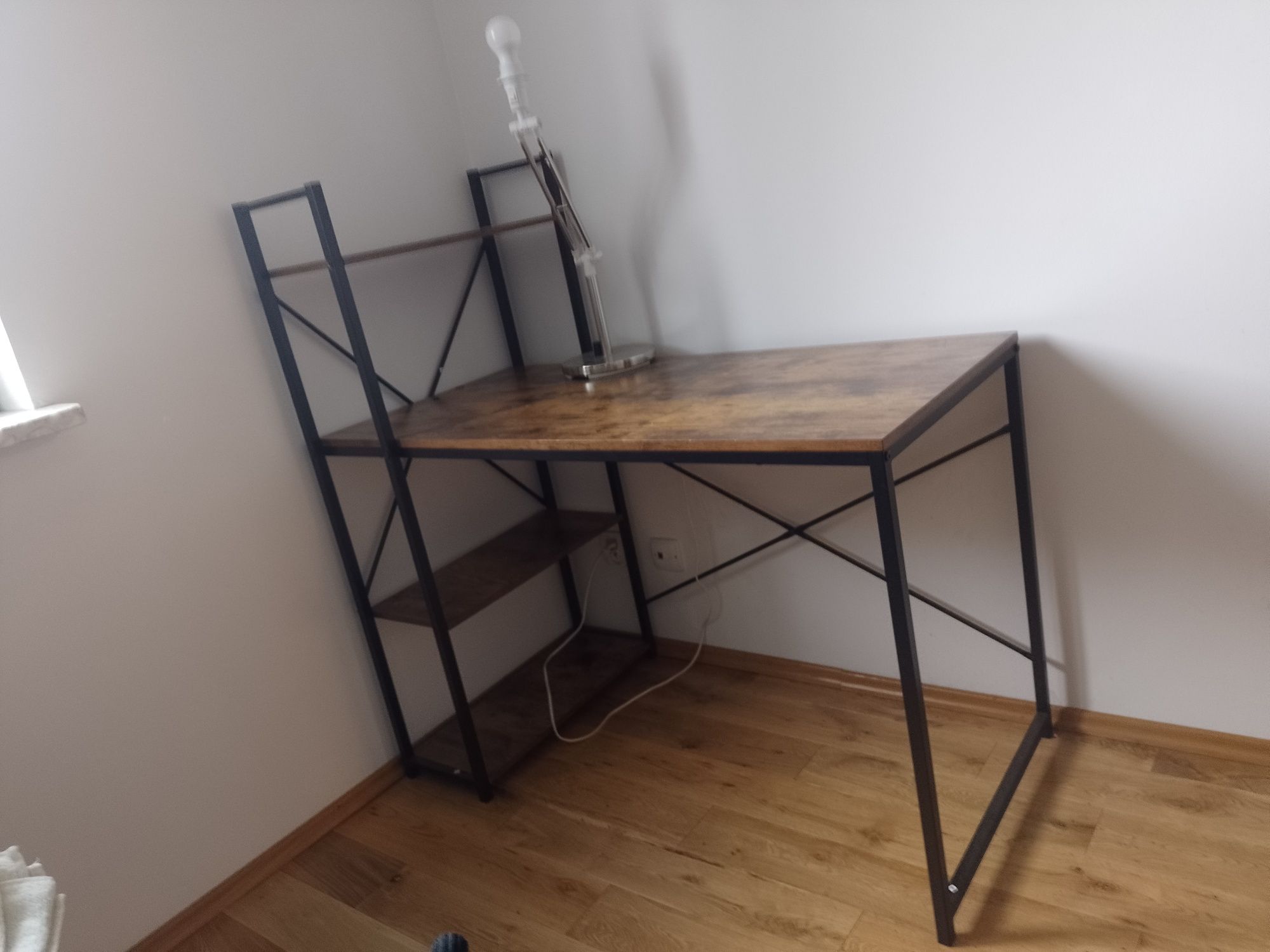 Biurko loft drewno Agata Meble 116 cm długości