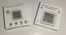 Bezprzewodowy czujnik temperatury i wilgotności z LCD, TUYA, BT