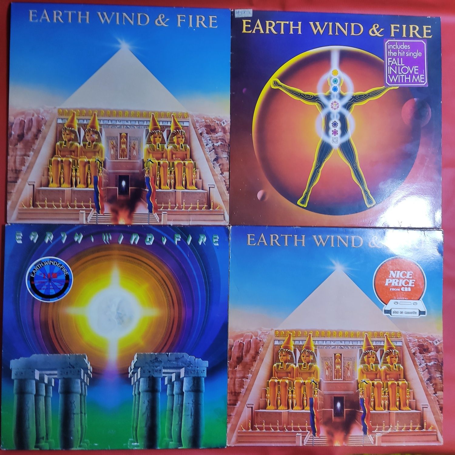Earth, Wind & Fire - Фірмові вінілові платівки.1979/83/86.