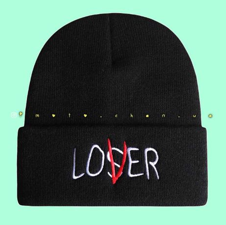 Теплая зимняя шапка  Loser Lover лузер лавер очень странные дела