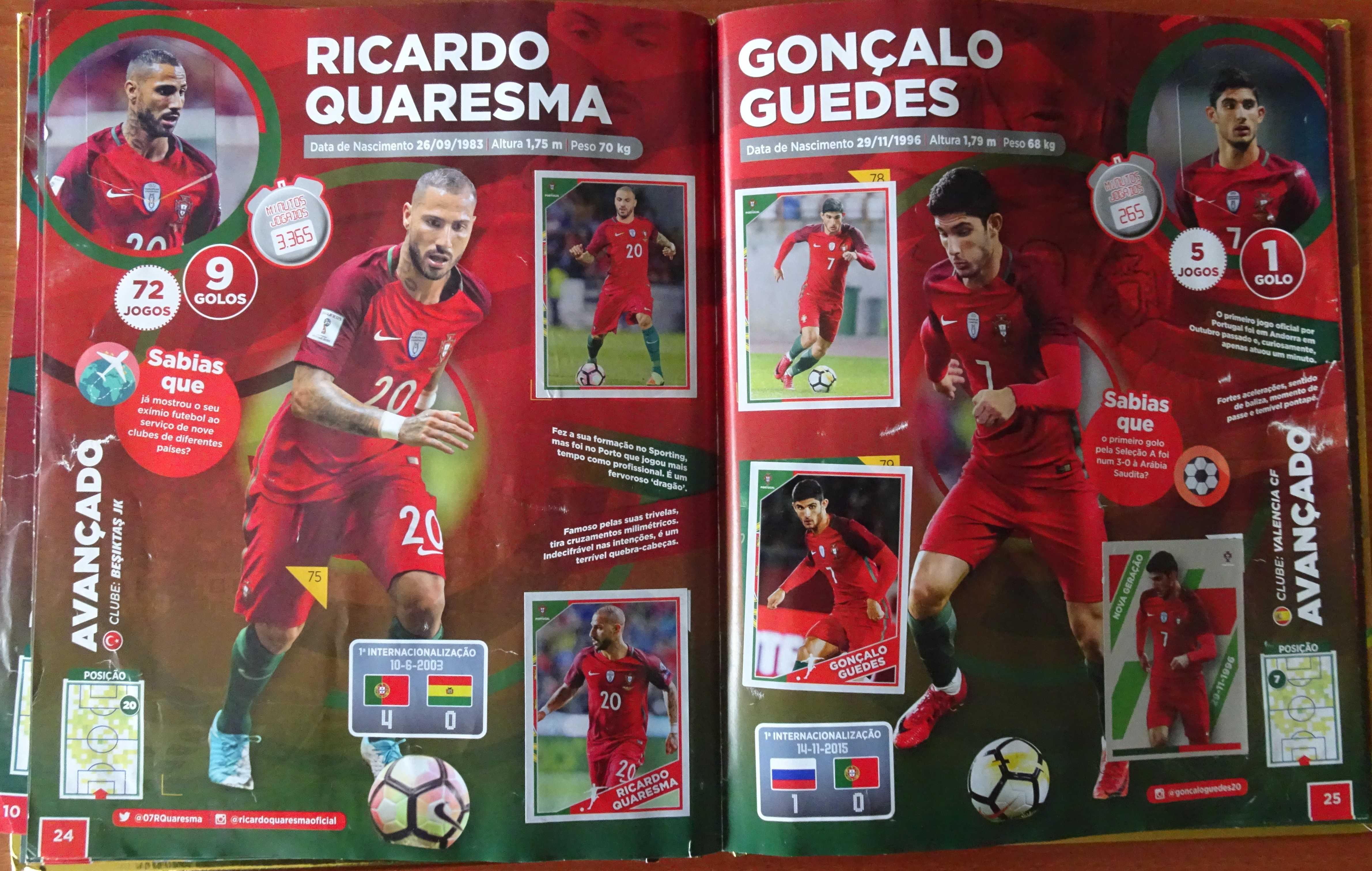 Caderneta Fome de Vencer 2018 da Panini (Edição de Luxo)