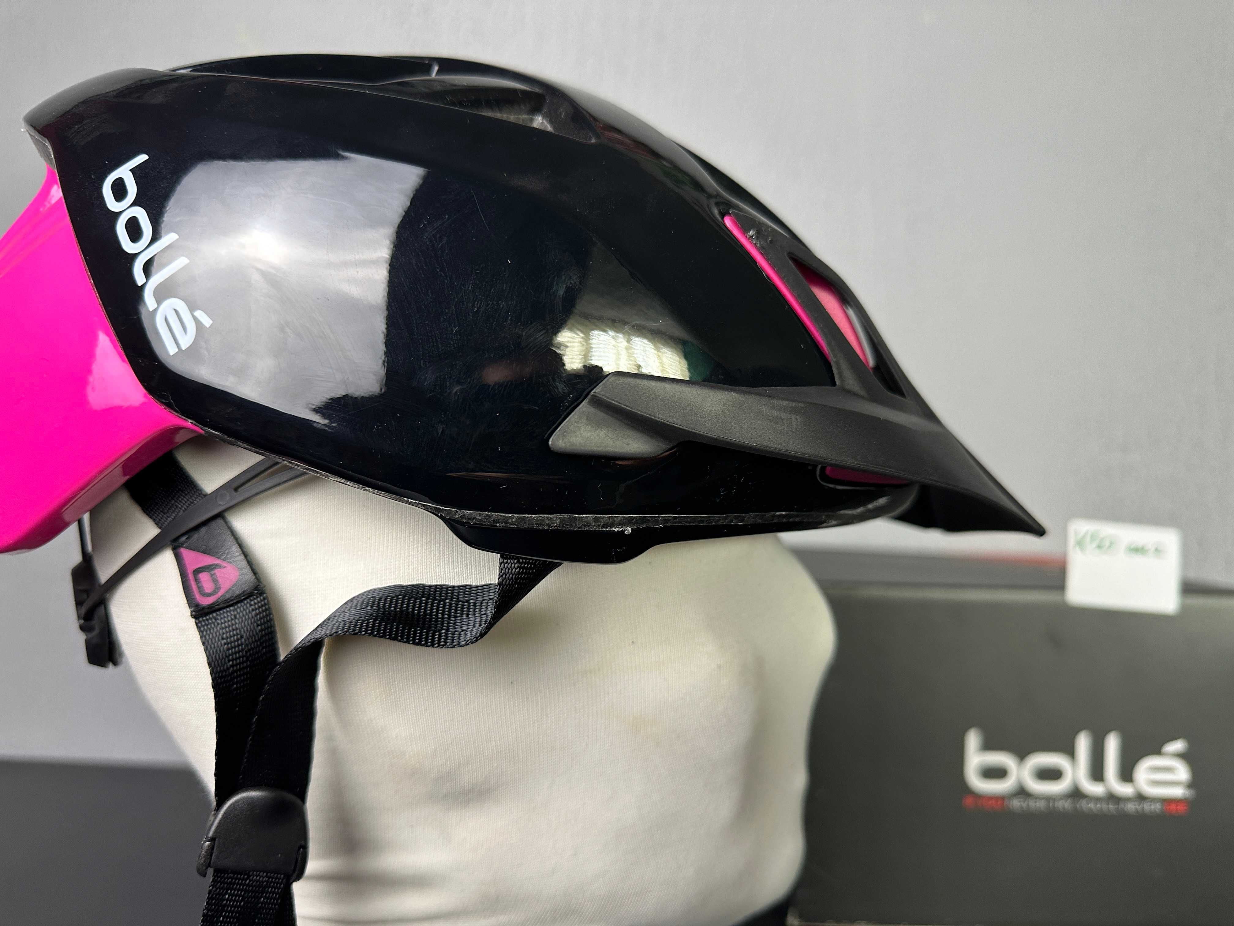 Kask BOLLE The ONE MTB black/pink L