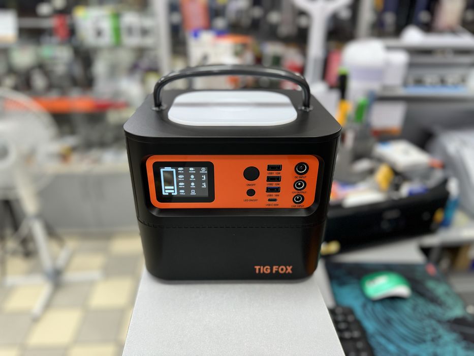 Портативна зарядна станція TIG FOX T500 Portable 540 Wh