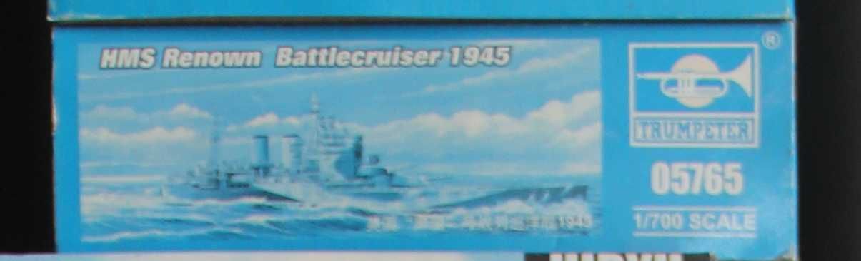 1:700 Trumpeter 05765 model brytyjskiego pancernika HMS Renown
