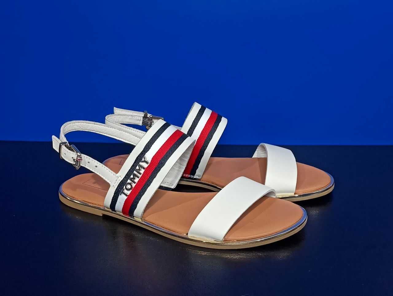 Кожаные женские сандалии Tommy Hilfiger Оригинал