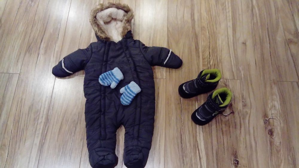 Kombinezon zimowy dla noworodka