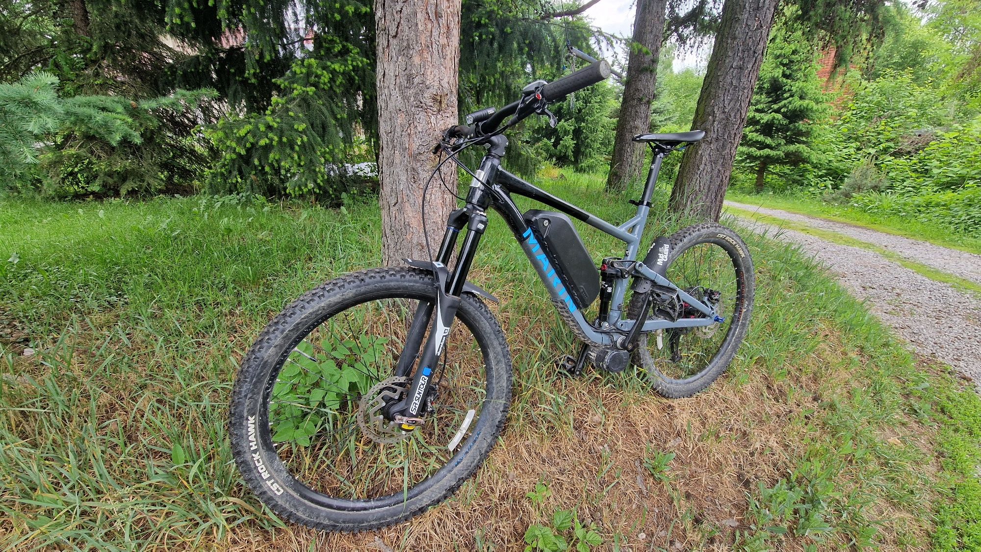 marin rift zone elektryczny ebike 27.5 bateria 780wh