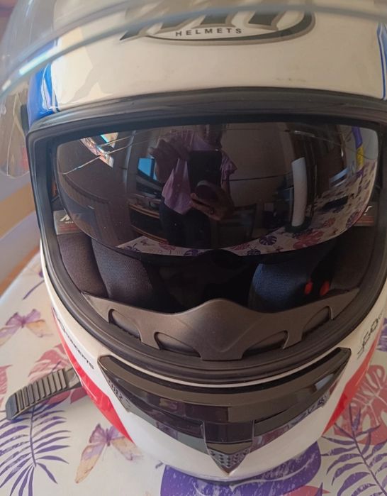 Capacete Helimets DOT superR em muito bom estado