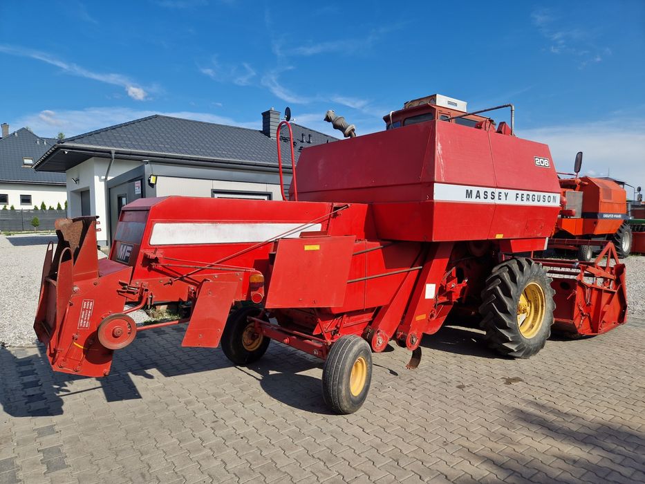 Kombajn zbożowy  MF 206