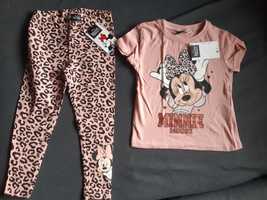 Bluzka i spodnie, Myszka Minnie Disney, roz. 98 komplet