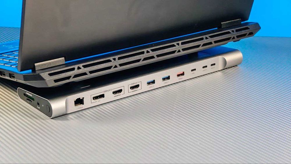 Хаб/підставка TobenOne UDS041M (14 портів для MacBook!)