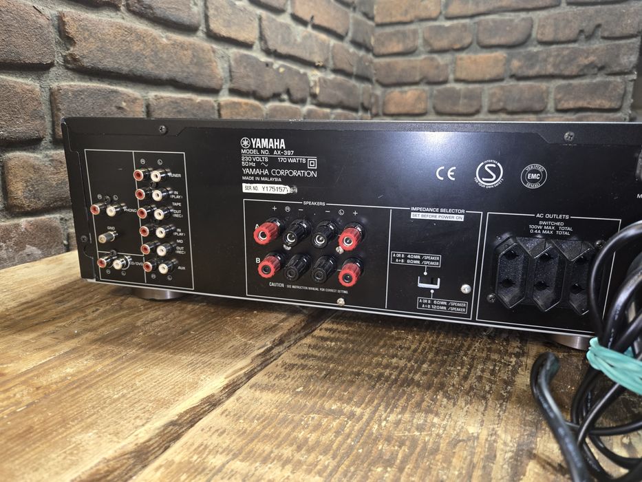 Yamaha AX 397  + pilot . Wzmacniacz