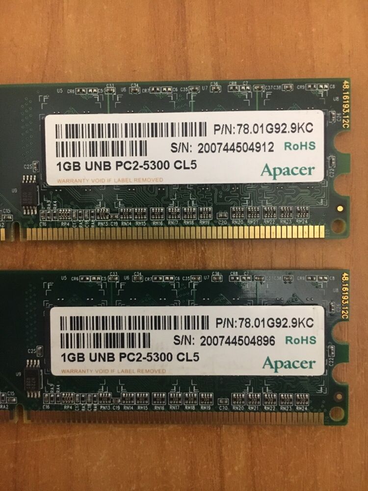 ОЗУ/RAM/DDR2 Оперативная память 4 по 1 GB