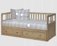 Łóżko Hemnes 80x200 160x200 sosnowe z szufladami TRANSPORT !!!