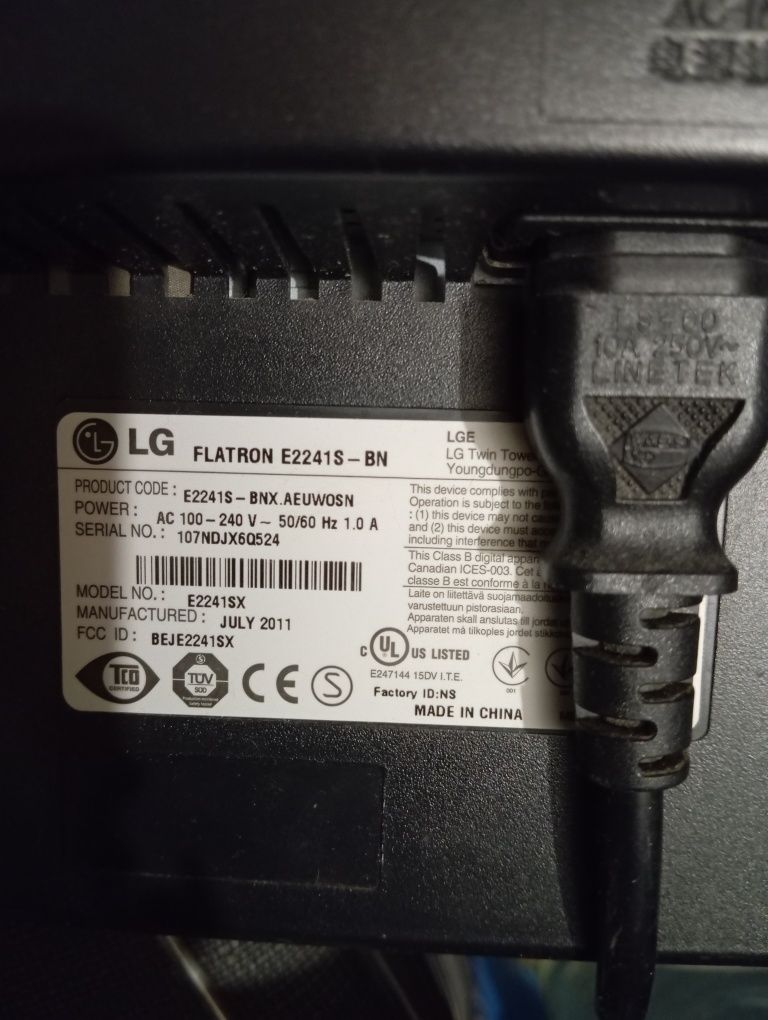 Монітор для комп'ютера lg