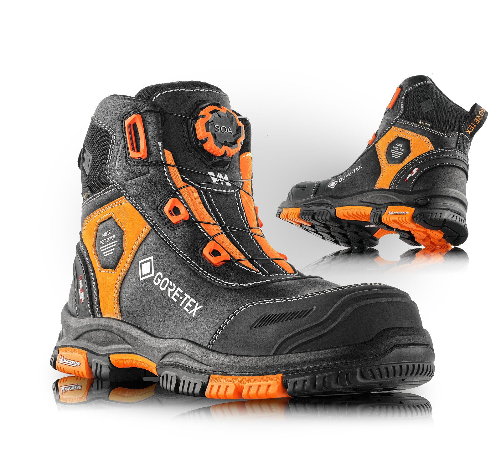 Buty ROBOCZE BHP BOA Trzewiki VM VERMONT S7L podnosek KOMPOZ Rozm 47