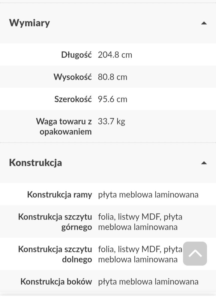 Łóżko jednoosobowe używane