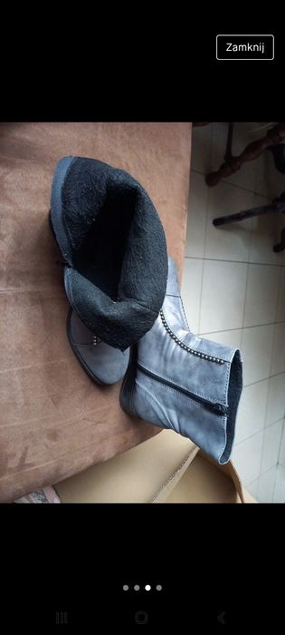 Botki lekko ocieplane