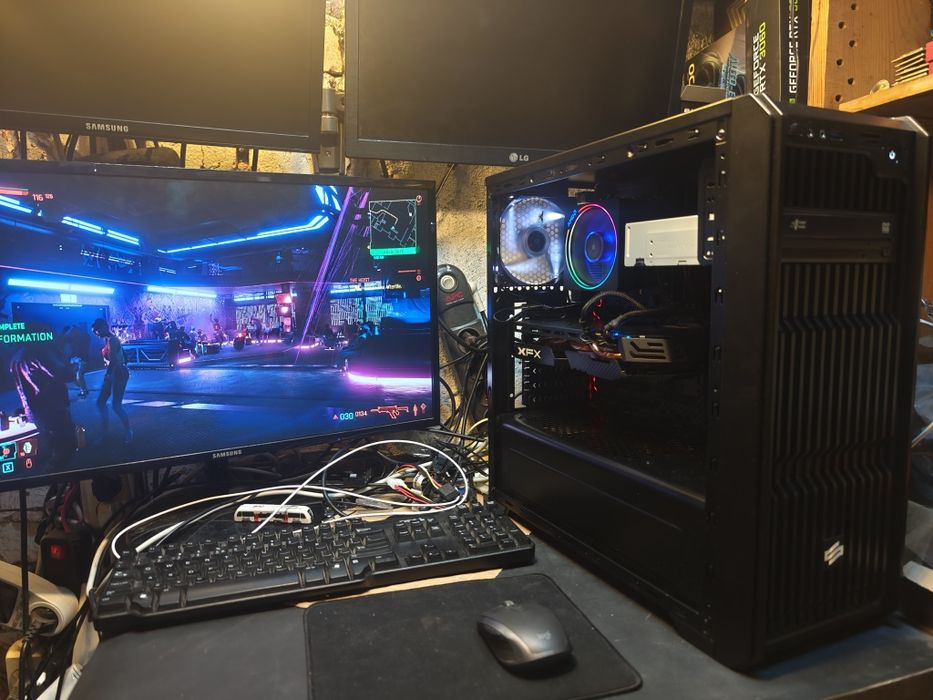 Ryzen 7 3700x 16x4,4 GHz RX590 8gb ssd m.2 250 GB