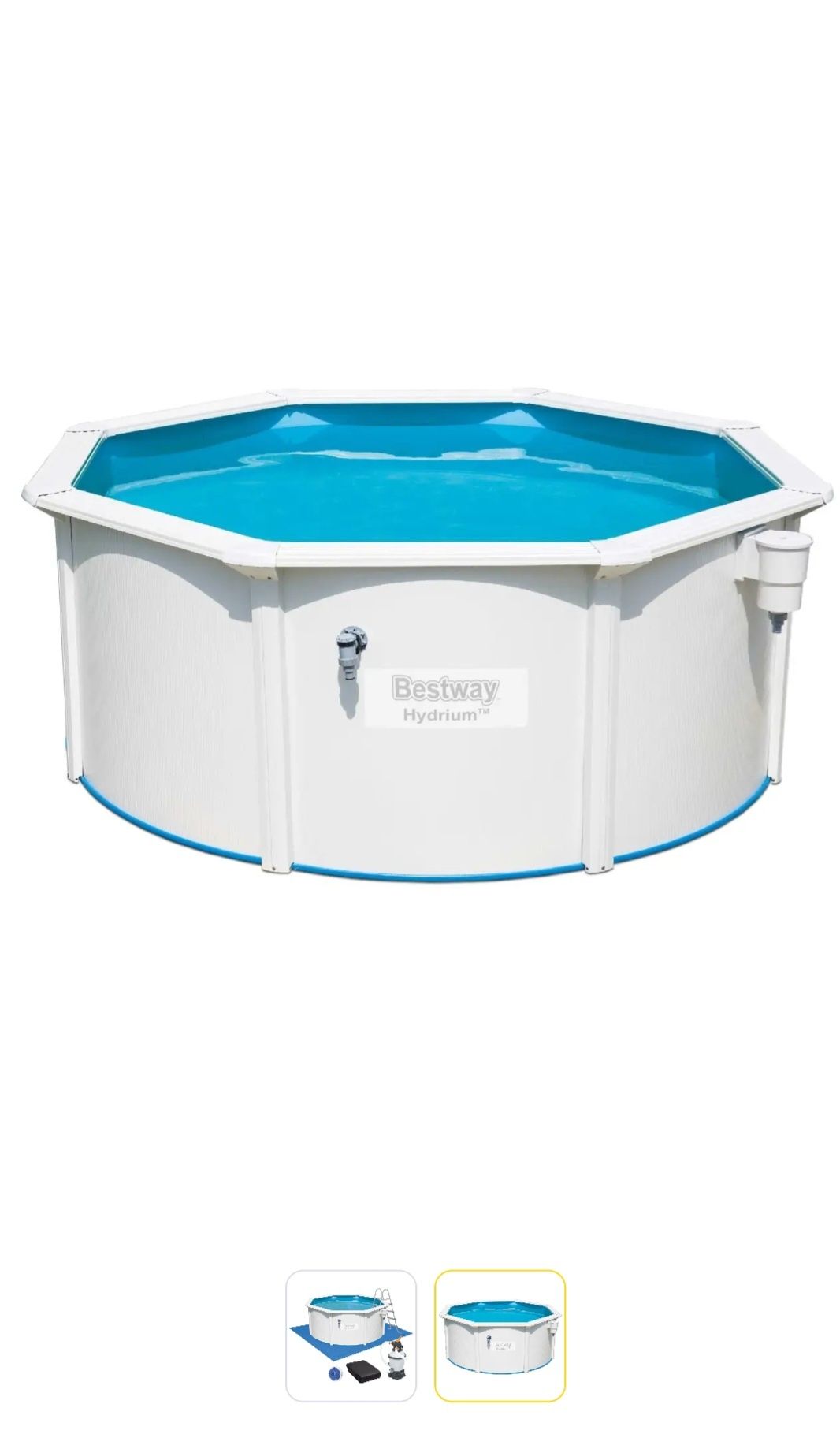Bestway Збірний басейн Bestway Hydrium 56574 (360x120 см)
