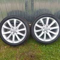 Koła alufelgi 18" + nowe opony dunlop 245/40/R18 audi a4 b8 b9 a5