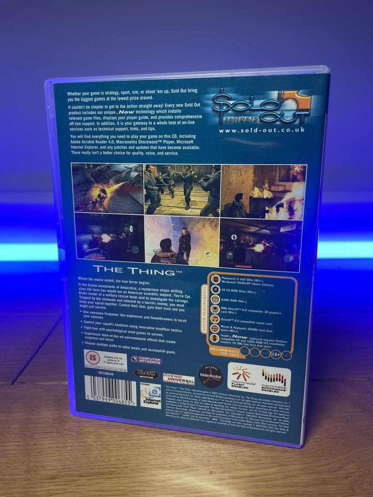 The Thing PC | Wersja angielska | Gra akcji | Survival horror