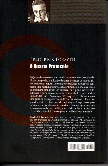Livro - O Quarto Protocolo - Frederick Forsyth