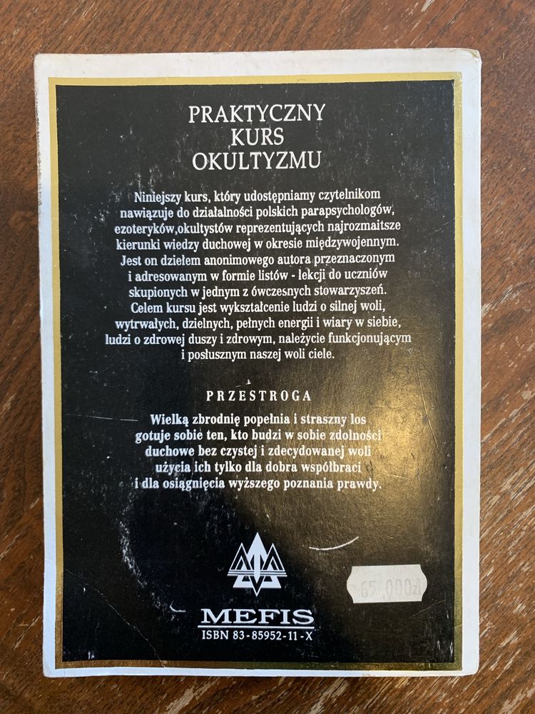 „Praktyczny kurs okultyzmu. Ujarzmianie podświadomości”