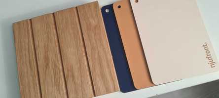 Njufront nju front próbki kolorów laminowany oak retro lines