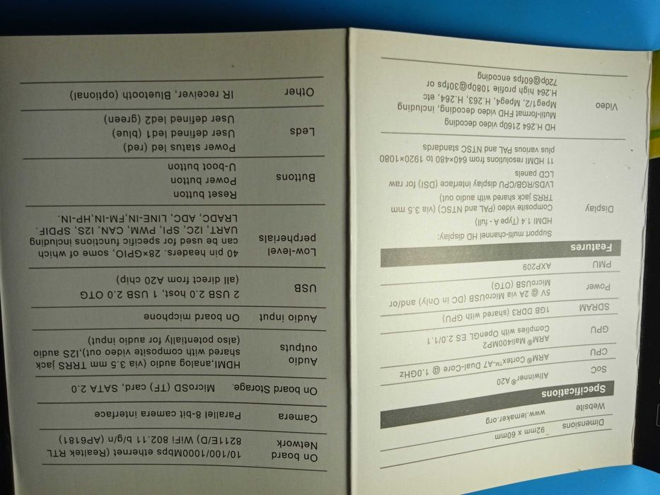 Banana PRO ARM v7 WiFi Bluetooth SATA HDMI Composite