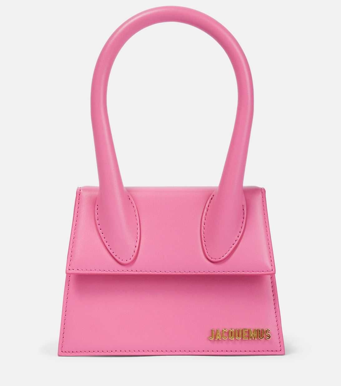 Сумка Jacquemus Le Chiquito Medium leather bag Pink