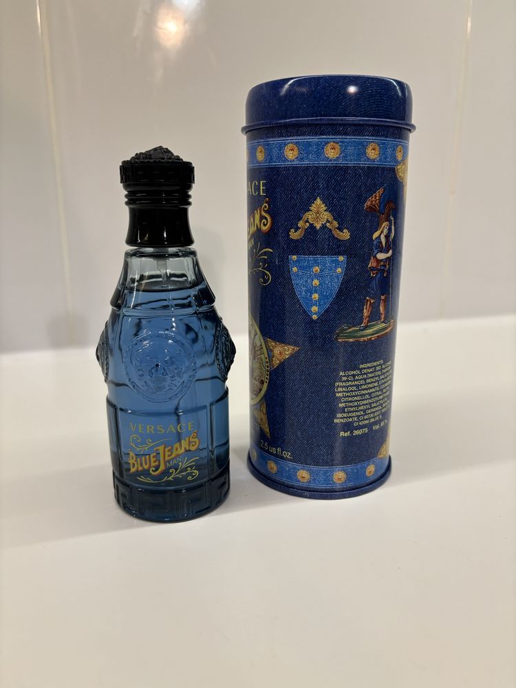 Perfum versace blue jeans man 75ml