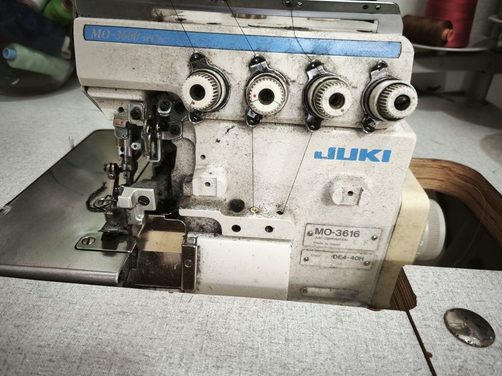 Overlock 5-nitkowyMO-3616DE-6 40H, stębnówka DL555tSprzedam wyposażeni