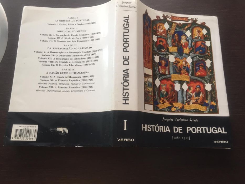 História de Portugal de Joaquim Veríssimo Serrão - 1080 a 1415